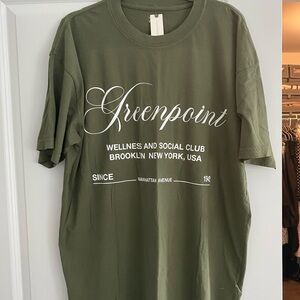 Anthropologie Greenpoint Olive Tee